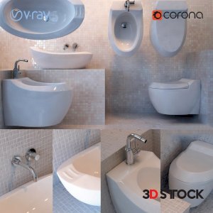 bano sink models different models of round jacuzzi/3d model