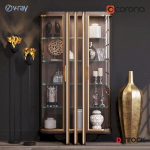 wardrobe and accessories for the living room/3d model