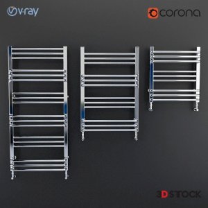 honeycomb modern bathroom/3d model