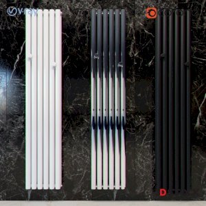 modern different color design of bathroom honeycomb/3d model