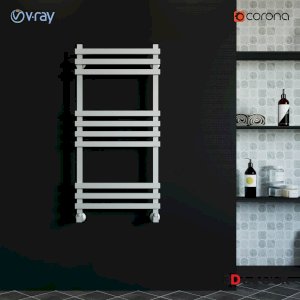 modern design of the bathroom honeycomb/3d model