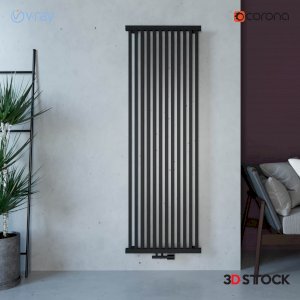 modern design of black bathroom honeycombs/3d model