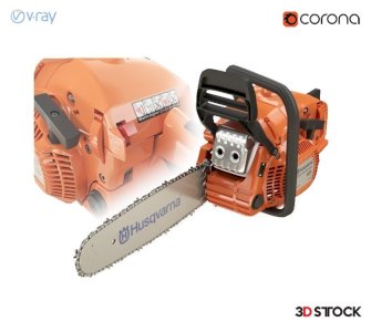 chainsaw gasoline chainsaw model/3d model