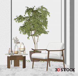 living study room  3d max modeling