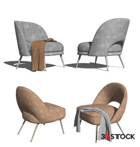 living study room 3d max model