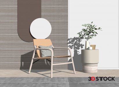 table chair 3d max 