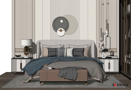 bedroom 3d max