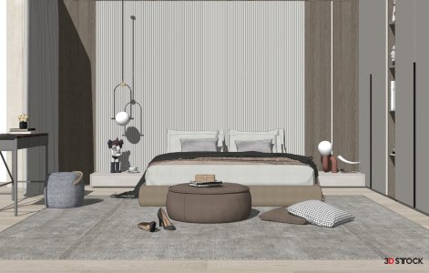  bedroom 3d max