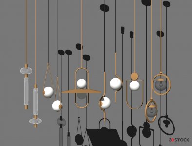 ceiling lamp 3d max