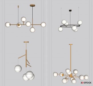 ceiling lamp 3d max