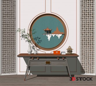 mirror cabinet 3d max 