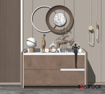 mirror cabinet 3d max