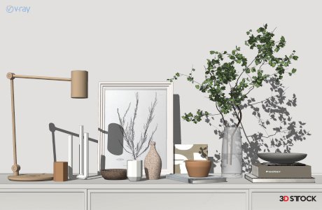 display bookshelf 3d max