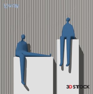 display bookshelf 3d max