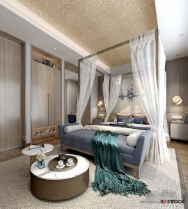 bed room 3d max