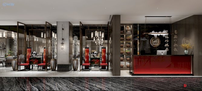 office area  modeling