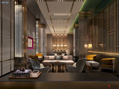 office area  modeling