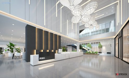  office area 3d model