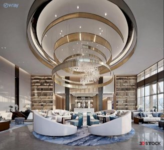   restaurant and shop 3d max 