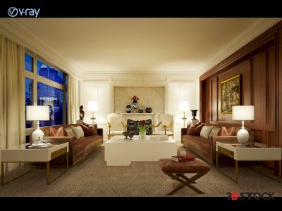 living rooms  3d max 