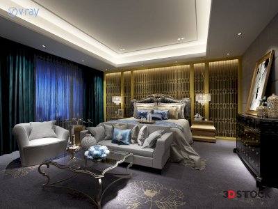 bedrooms 3d max 