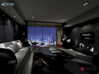 living rooms  3d max 