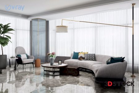 living rooms  3d max 