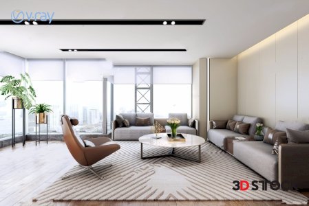living rooms 3d max 
