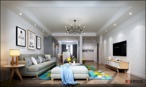 living  rooms 3d max 