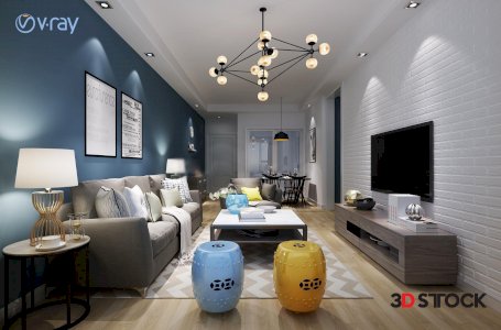 living rooms 3d max 