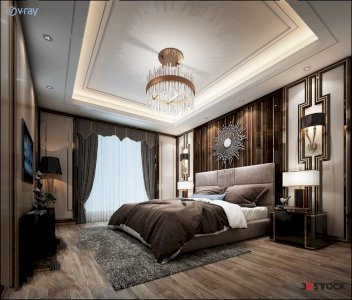 bedrooms 3d max 