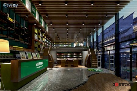 painting and travel museum 3d max 