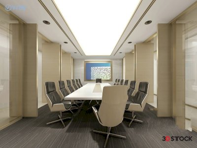 meeting room 3d max 