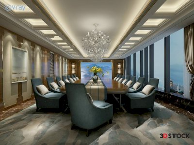meeting room 3D MAX 