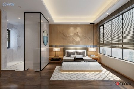 bedroom 3d max 