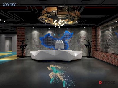 fitness sets  3d max