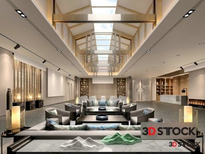 Lobby 3D MAX