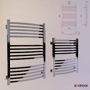 Towel rail 3D MAX