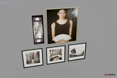 wall accessories models 3d