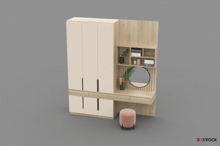 Wardrobe 3D MAX