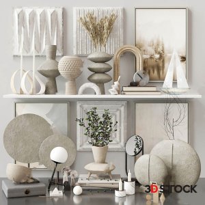 Shelf & Decoration Sketchup model 