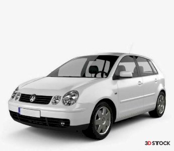 Volkswagen Polo Mk4 2001 3D model