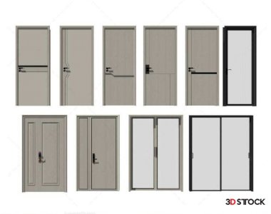 door modeling Sketchup