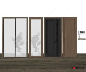 Door Modeling Sketchup
