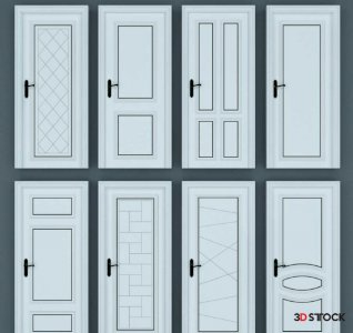 Door Modeling 3DMax