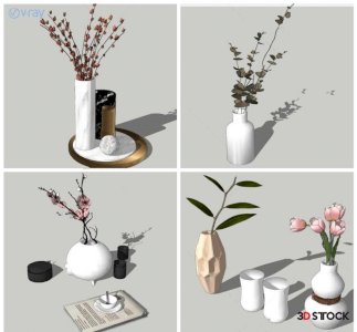 indoor and outdoor plant models 