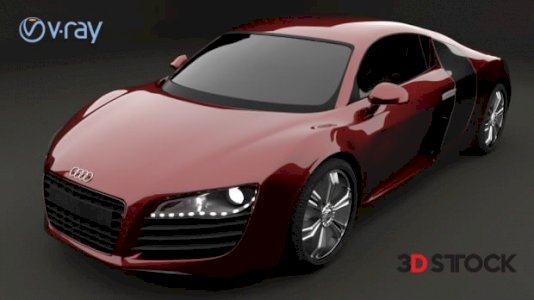 Audi R8 Car 3D MAX