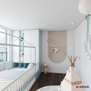 Kids room modeling