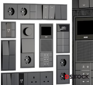 smart power socket 3D Model