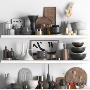 Kitchen accessories 3DModel